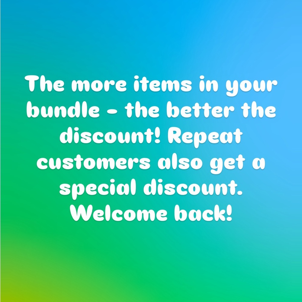 The more, the better $$!